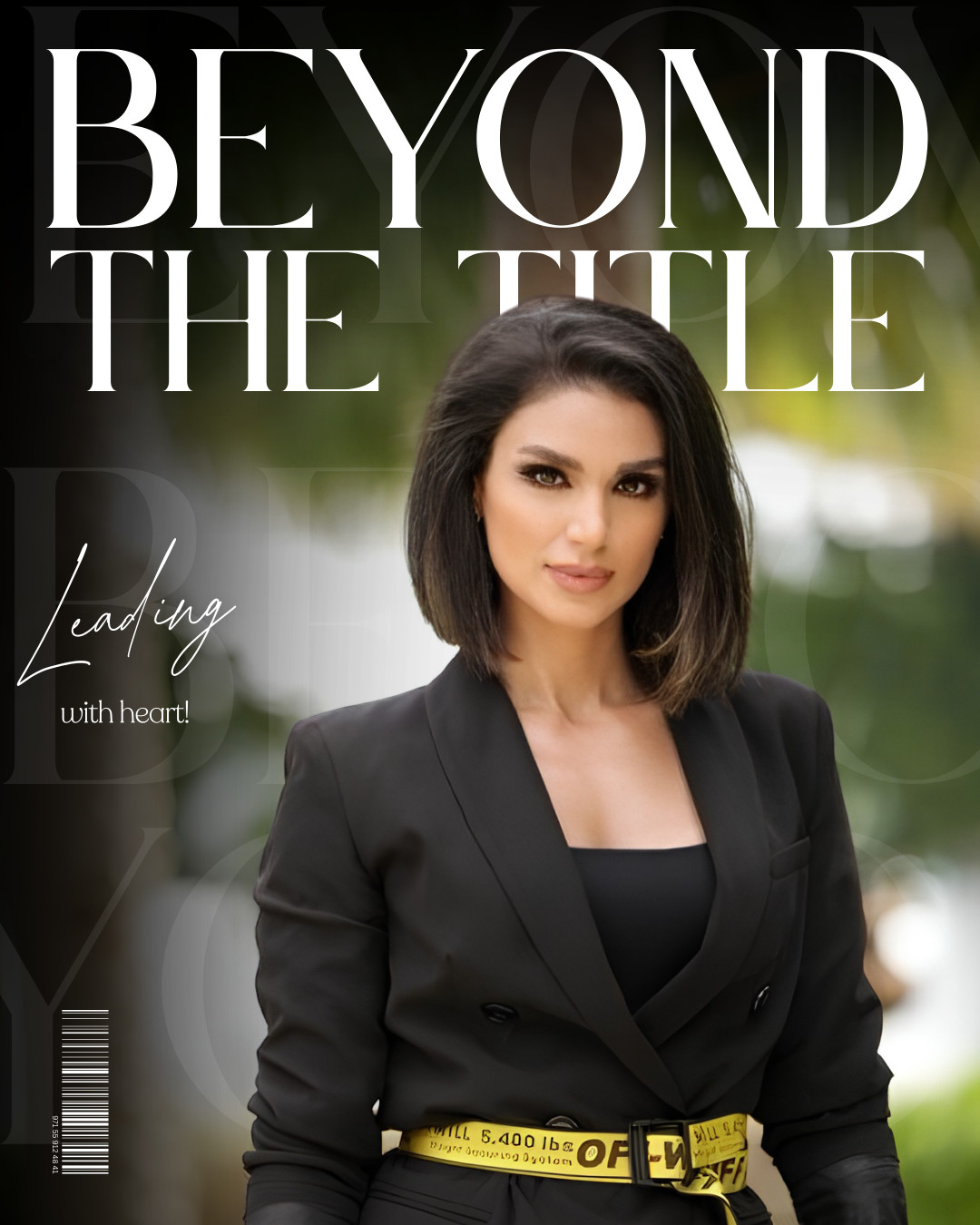 Cover portrait of Zeina Khoury